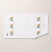 クリスマスマインドフルワードアートバスタオル バスタオルセット (ハンドタオル)