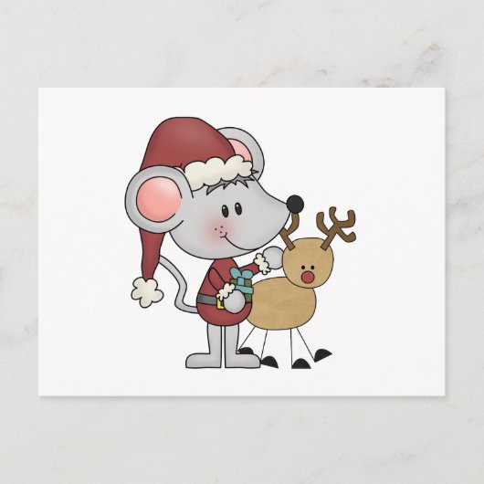 クリスマスマウスと シーズンポストカード (正面)