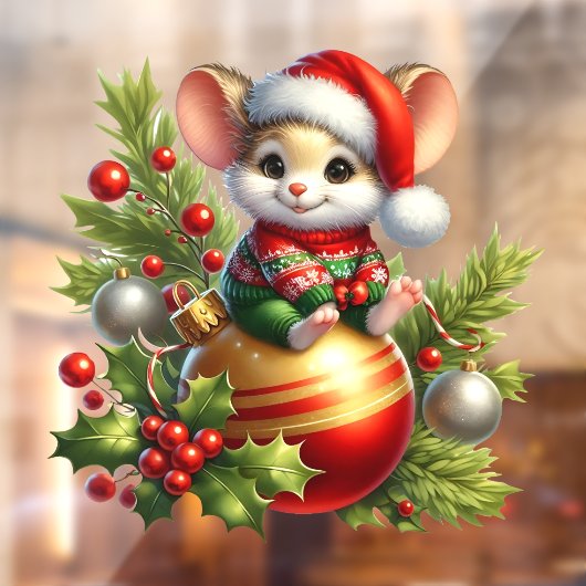 クリスマスマウスのウィンドウの固定 ウィンドウサイン (シート2)