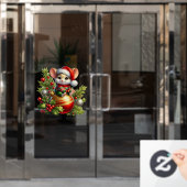 クリスマスマウスのウィンドウの固定 ウィンドウサイン (オフィスドア)