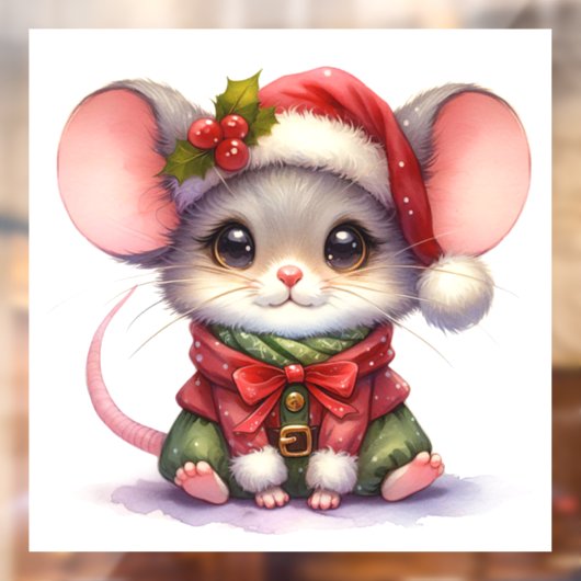 クリスマスマウスのウィンドウの固定 ウィンドウサイン (シート2)