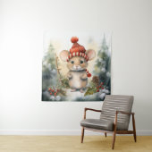 クリスマスマウスのタペストリー タペストリー (インサイチュ)