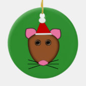 クリスマスマウスオーナメント セラミックオーナメント (裏面)