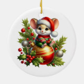 クリスマスマウスオーナメント セラミックオーナメント (裏面)