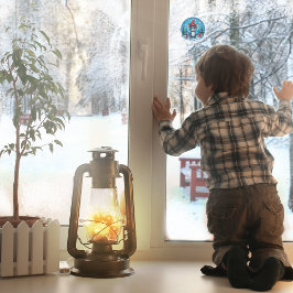 クリスマスマウスカスタムカットのビニールシール シール