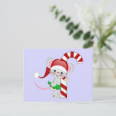 クリスマスマウスキャンディーケイン シーズンポストカード (スタンド正面)