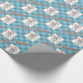 クリスマスマウスキャンディーケーン ラッピングペーパー (角)