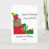 クリスマスマウスクリスマスカード シーズンカード (裏面)