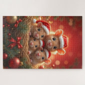 クリスマスマウスパズル ジグソーパズル (横)