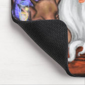 クリスマスマウスパッドギフトサンタとトナカイおもしろい マウスパッド (コーナー)