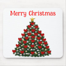 クリスマスマウスパッド