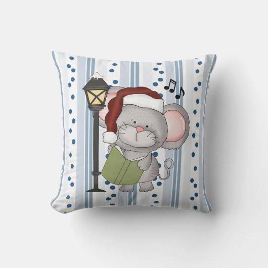 クリスマスマウスホリディピロー クッション (正面)