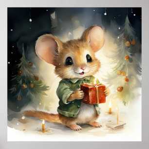 クリスマスマウスポスター ポスター