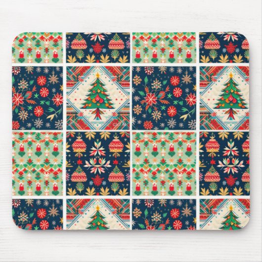 クリスマスマウスマット マウスパッド (正面)