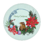 クリスマスマウスリース カッティングボード (正面)