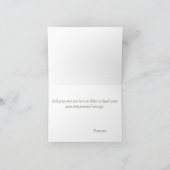 クリスマスマウスリース カード (内部)