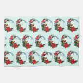 クリスマスマウスリース キッチンタオル (横)