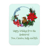 クリスマスマウスリース マグネット (縦)