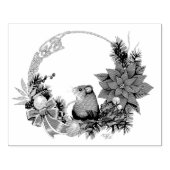 クリスマスマウスリース ラバースタンプ (インプリント)