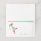 クリスマスマウス付きテーブルプレイスホルダー プレイスカード (外部開封)