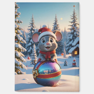 クリスマスマウス磁石 マグネット