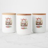 クリスマスマウス４８　ここにあなたのテキストを入れてください フードラベル (ボトル)