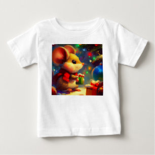 クリスマスマウス2 ベビーTシャツ