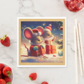 クリスマスマウス3 スタンダードランチョンナプキン (インサイチュ)
