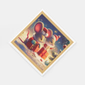 クリスマスマウス3 スタンダードランチョンナプキン (角)