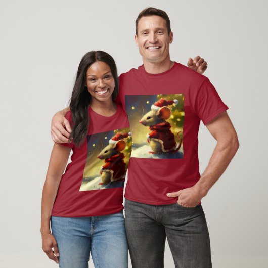 クリスマスマウス4 Tシャツ (ユニセックス)