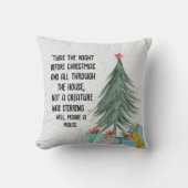 クリスマスマウス（ギフト付き） クッション (正面)