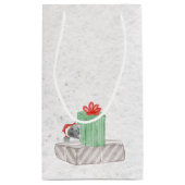 クリスマスマウス（ギフト付き） スモールペーパーバッグ (裏面)