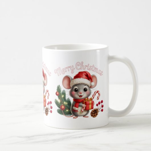 クリスマスマウス コーヒーマグ コーヒーマグカップ (右)