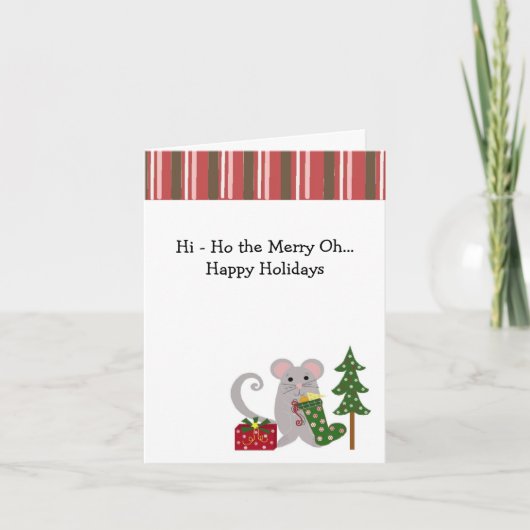 クリスマスマウス シーズンカード (正面)