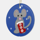 クリスマスマウス セラミックオーナメント (左)