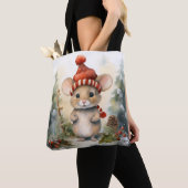 クリスマスマウス トートバッグ (クローズアップ)