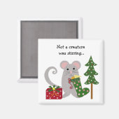 クリスマスマウス マグネット (正面/裏面)