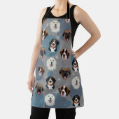 クリスマスマウンテンドッグ エプロン (インサイチュ)