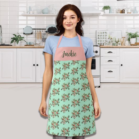 クリスマスマカロンカラーズミスタントー エプロン