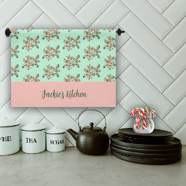 クリスマスマカロンカラーズミスタントー キッチンタオル