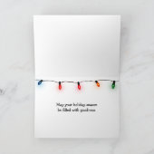 クリスマスマカロン（音楽あり） シーズンカード (内部)