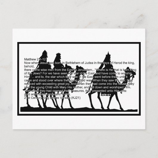 クリスマスマギ シーズンポストカード (正面)