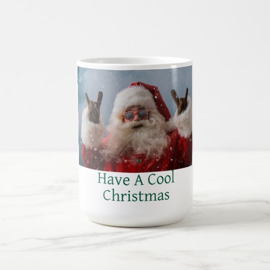 クリスマスマクールグを食べる コーヒーマグカップ (中央)