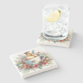 クリスマスマグアヒル ストーンコースター (横)