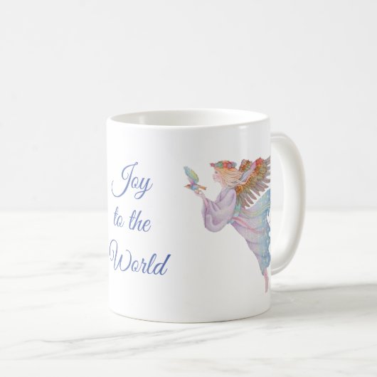 クリスマスマグアンジェル コーヒーマグカップ (正面右)