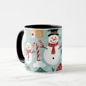 クリスマスマグカップだ。 マグカップ (正面左)