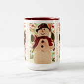 クリスマスマグカップ2024との結婚 ツートーンマグカップ (中央)