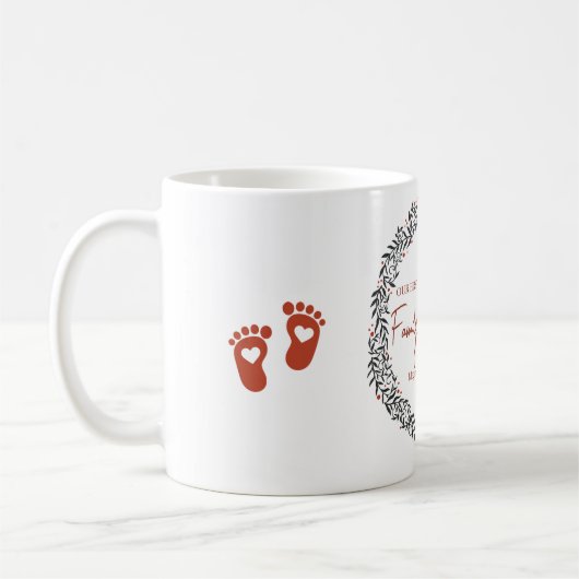 クリスマスマグカップ3家族 コーヒーマグカップ (左)