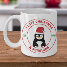クリスマスマグカップ かわいいペンギン ギフト