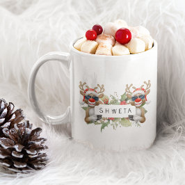 クリスマスマグカップ オーダーメイドギフト コーヒーマグカップ